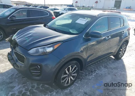 2017 Kia Sportage Ex z USA, uszkodzony, nr VIN KNDPNCAC5H7262741